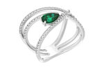 Кольцо с изумрудом «QG72»