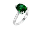 Кольцо с изумрудом «QO11»