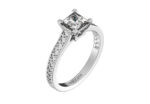 Помолвочное кольцо «Z21» с бриллиантами