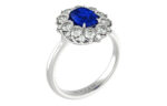 Кольцо с сапфиром «QO52»