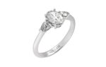 Помолвочное кольцо «O33» с бриллиантами