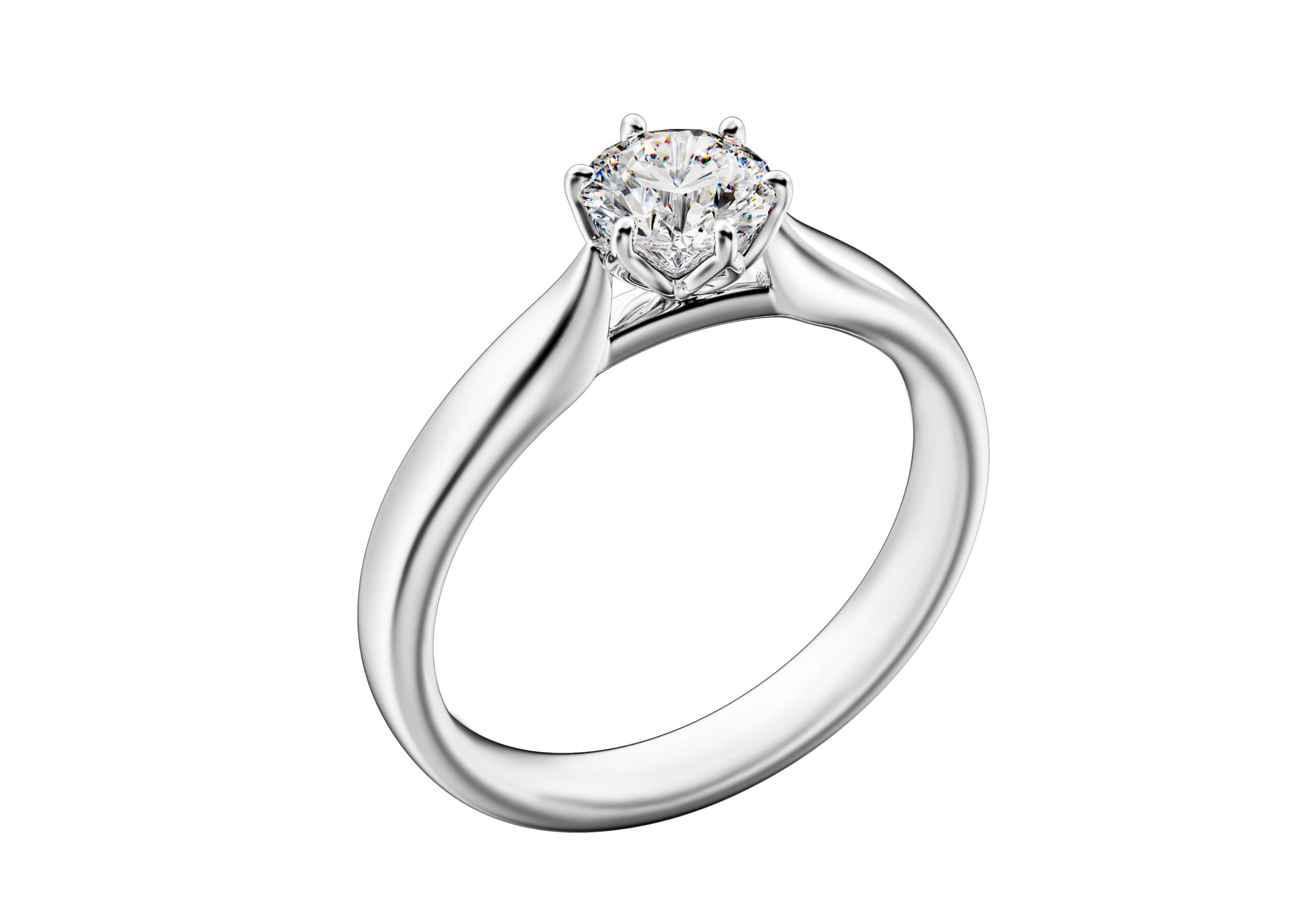 R16.2 Помолвочное кольцо «R16» с бриллиантом — изображение 1