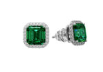 Серьги с изумрудами «EE51»